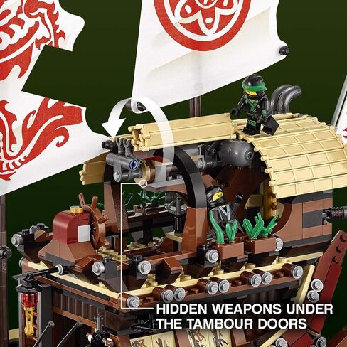 LEGO NINJAGO Movie Destiny's Bounty 70618 (2295 Pieces) (Discontinued by Manufacturer) in Saudi Arabia