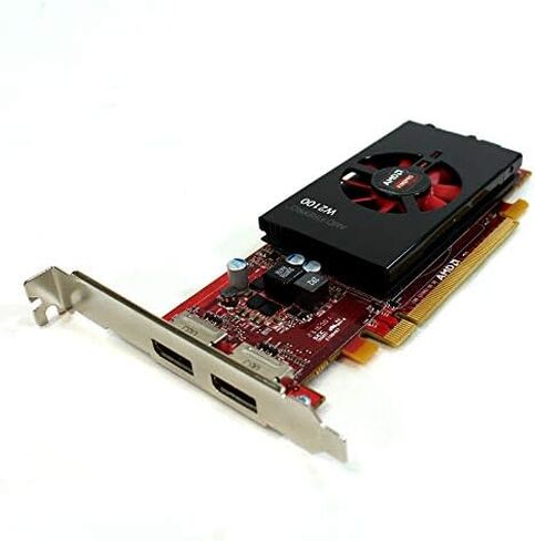 Dell AMD Firepro W2100 2GB Dual DisplayPort PCI-e Video Card Y5FR3 (Certified Refurbished) in Kuwait