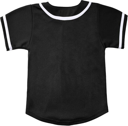 ACEFAST INC Kids Baseball Jersey Shirt Button Down Blank Custom Baseball Tee Shirts in Saudi Arabia