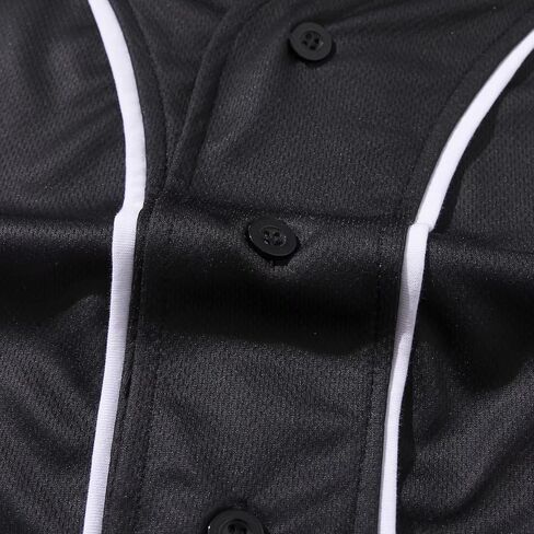 ACEFAST INC Kids Baseball Jersey Shirt Button Down Blank Custom Baseball Tee Shirts in Saudi Arabia