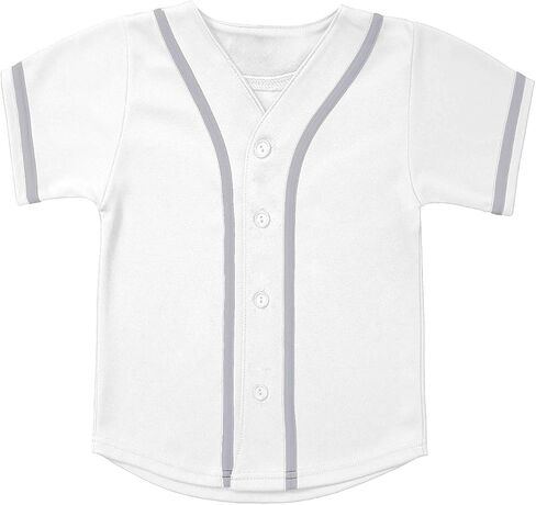 قميص البيسبول جيرسي للأطفال من ACEFAST INC بأزرار سفلية، قمصان بيسبول مخصصة فارغة in Kuwait
