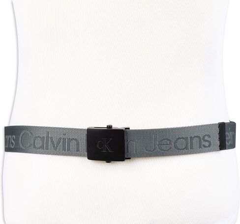 Calvin Klein Unisex-Adult Casual Adjustable Web Belts - 1 Pack and 3 Pack Options in Kuwait