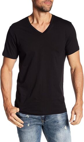 Calvin Klein Men's Cotton Classics Multipack Pack V Neck T-Shirt in Saudi Arabia