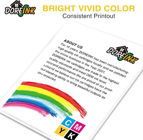 خرطوشة حبر DOREINK معاد تصنيعها 910 910XL بديلة لطابعة HP 910 910XL OfficeJet Pro 8025 8020 8035 8028 8022 8010 8015 8018 (أسود، سماوي، أرجواني، أصفر، 4 عبوات) in Kuwait