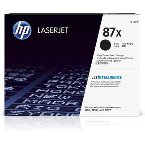 HP 87X Black High-Yield Toner Cartridge | Works LaserJet Enterprise M506 Series, MFP M527 Series, LaserJet Pro M501 Series | CF287X in Saudi Arabia