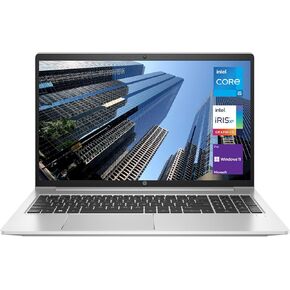 HP ProBook 450 G8 Business Laptop, 15.6" FHD IPS Display, Intel Core i5-1135G7 Quad-Core Processor, 16GB DDR4 RAM, 512GB PCIe SSD, Webcam, HDMI, Backlit Keyboard, RJ-45, Wi-Fi, Windows 11 Pro, Silver in Saudi Arabia
