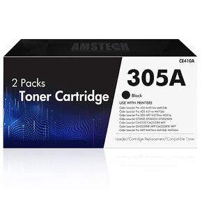 خرطوشة حبر 305A عبوة بديلة متوافقة مع HP 305A CE410A لحبر الطابعة HP pro 400 Color MFP M451dn M451nw M475dn M476nw M476dn M476dw أسود in Kuwait