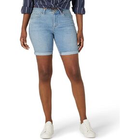 Lee Women's Legendary Mid-Rise Cuffed Bermuda Jean Short in Saudi Arabia
