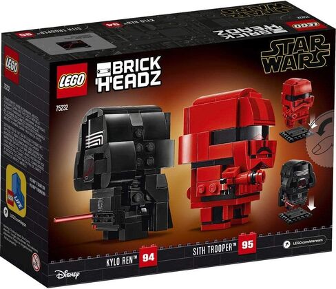 LEGO BrickHeadz Star Wars Kylo Ren & Sith Trooper 75232 Building Kit (240 Pieces) in Saudi Arabia