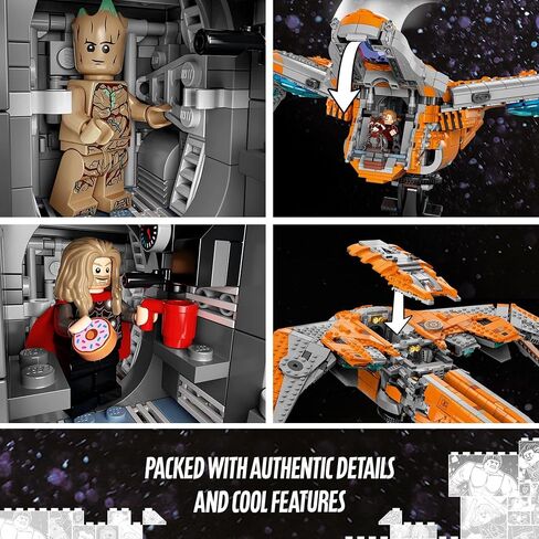 LEGO Marvel Super Heroes The Guardians’ Ship 76193 Building Toy Set for Kids, Boys, and Girls Ages 14+ (1901 Pieces) in Saudi Arabia