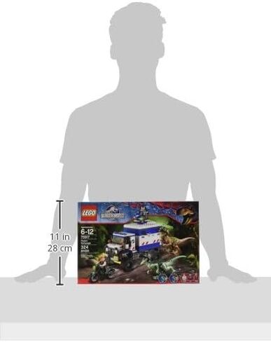 LEGO Jurassic World Raptor Rampage 75917 Building Kit in Saudi Arabia