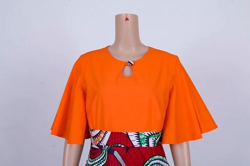 iooiooi Plus Size African Party Dresses for Women New Bazin Riche Style Clothes Graceful Lady Print Clothing in Kuwait