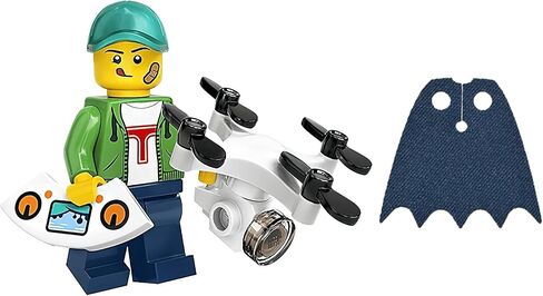 LEGO Minifigures Series 20 - Drone Boy with Bonus Blue Cape - 71027 in Saudi Arabia