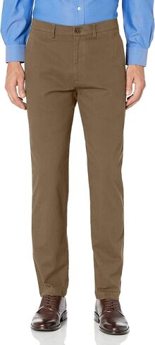 Haggar Men's Comfort Straight Fit Flat Front Flex Khaki & Chino Pants in Saudi Arabia