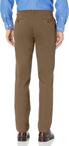 Haggar Men's Comfort Straight Fit Flat Front Flex Khaki & Chino Pants in Saudi Arabia