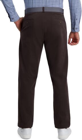 Haggar Men's Comfort Straight Fit Flat Front Flex Khaki & Chino Pants in Saudi Arabia