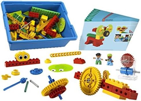 LEGO Education DUPLO Early Simple Machines Set 9656, Mechanical Fun Educational Toy and STEAM Learning for Girls and Boys Ages 5 and up (102 Pieces) in Saudi Arabia