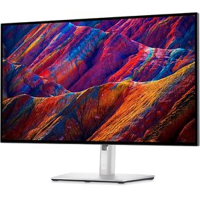 Dell U2723QE UltraSharp 4K USB-C Hub Monitor - 27-inch QHD (3840 x 2160) 60Hz Display, 5ms Response Time, 100% sRGB, Height/Tilt/Swivel/Pivot Adjustable, 1.07 Billion Colors - Platinum Silver