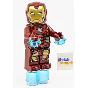 LEGO Superheroes: Iron Man Silver Hexagon on Chest and Power Blasts for Hands and Feet in Kuwait