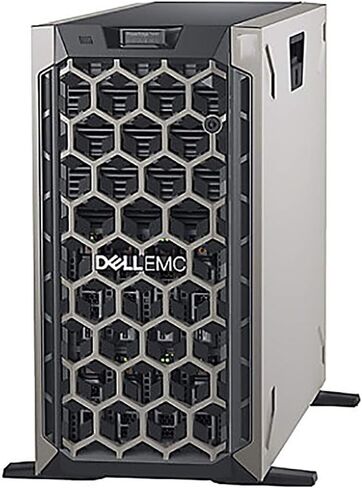Dell PowerEdge T440 Tower Server with 2 Intel Silver 4110 8-core CPUs, 64GB DDR4, 8TB 12Gb SAS HDDs, RAID (Renewed) in Saudi Arabia