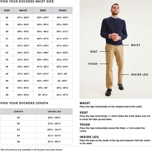 بنطال Dockers الرجالي ذو المقاس النحيف Workday Khaki Smart 360 Flex in Kuwait