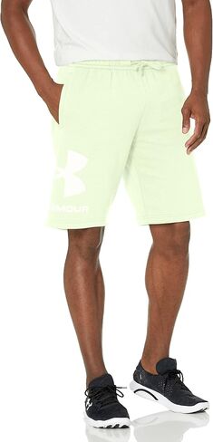 Under Armour Men's Rival Fleece Big Logo Shorts in Saudi Arabia