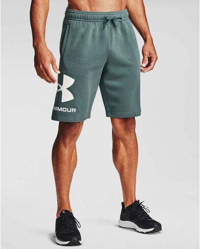 Under Armour Men's Rival Fleece Big Logo Shorts in Saudi Arabia