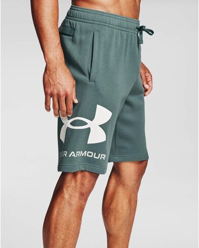 Under Armour Men's Rival Fleece Big Logo Shorts in Saudi Arabia