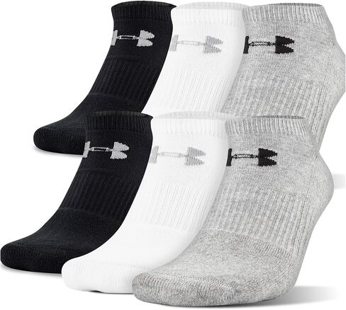 Under Armour Women's Cotton No Show Socks, Multipairs in Saudi Arabia