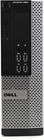 Dell Optiplex 9020 Desktop Computer PC, Intel Quad-Core i5, 500GB HDD Storage, 8GB DDR3 RAM, Windows 10 Pro, DVD, WiFi, 20in Monitor, RGB Productivity Bundle (Renewed) in Saudi Arabia