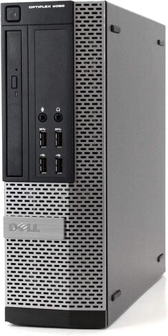 Dell Optiplex 9020 Desktop Computer PC, Intel Quad-Core i5, 500GB HDD Storage, 8GB DDR3 RAM, Windows 10 Pro, DVD, WiFi, 20in Monitor, RGB Productivity Bundle (Renewed) in Saudi Arabia