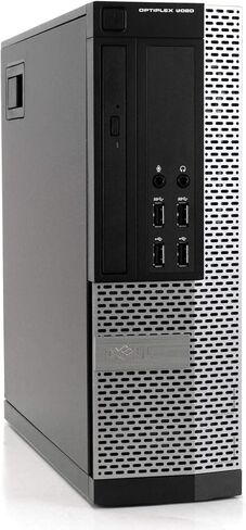 Dell Optiplex 9020 Desktop Computer PC, Intel Quad-Core i5, 500GB HDD Storage, 8GB DDR3 RAM, Windows 10 Pro, DVD, WiFi, 20in Monitor, RGB Productivity Bundle (Renewed) in Saudi Arabia