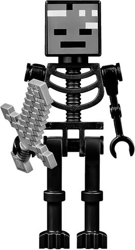 Lego Minecraft Wither Skeleton Minifigure with Sword in Saudi Arabia