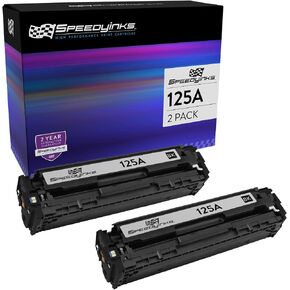 Speedy Inks Remanufactured Toner Cartridge Replacement for HP 125A CB540A (Black, 2-Pack) in Saudi Arabia