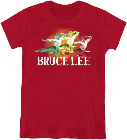 Trevco Bruce Lee Tri Color Women's T Shirt in Saudi Arabia