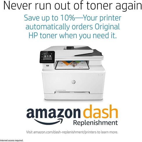 HP LaserJet Pro M281fdw All-in-One Wireless Color Laser Printer, Works with Alexa (T6B82A) in Saudi Arabia