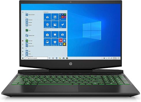 2021 HP Pavilion 15.6" FHD IPS Gaming Laptop, Intel Core i5-10300H Processor, 8GB RAM, 256GB SSD, NVIDIA GeForce GTX 1650, Backlit Keyboard, HDMI, Webcam, WiFi, Windows 10, Black, W/ IFT Accessories in Saudi Arabia