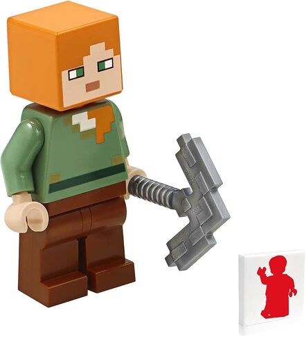 LEGO Minecraft Minifigure - Alex (with Iron Pickaxe) in Saudi Arabia