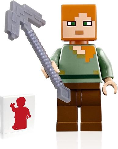 LEGO Minecraft Minifigure - Alex (with Iron Pickaxe) in Saudi Arabia