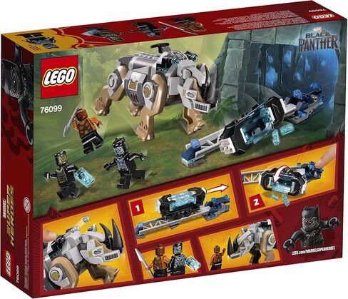 LEGO Marvel Super Heroes Rhino Face-Off by the Mine 76099 Building Kit (229 Piece) in Saudi Arabia