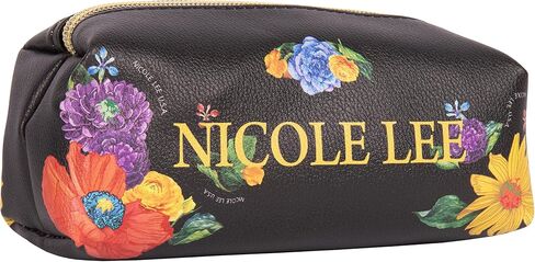 Nicole Lee Travel Handbag Crossbody Set with 3 Fashion Print Makeup Pouches, Women's Cosmetic Toiletry Organizer (Be My Valentine) in Kuwait
