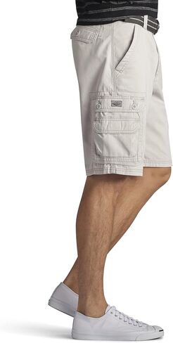 Lee Men's Big & Tall Dungarees New Belted Wyoming Cargo Short in Saudi Arabia