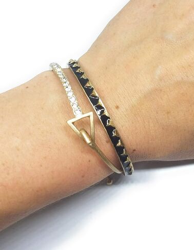 Cookie Lee Hinged Toggle Bracelet (D27) 93420 in Saudi Arabia