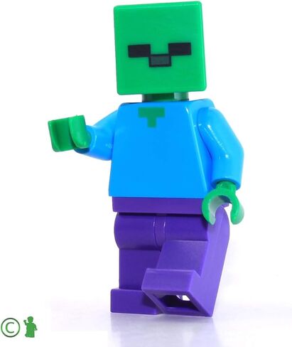 LEGO Minecraft Minifigure Zombie in Saudi Arabia