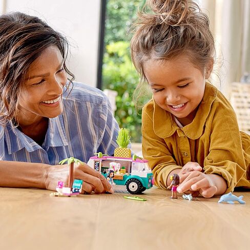 LEGO Friends Juice Truck Truck 41397 Building Kit; Kids Food Truck Featuring Friends Emma Mini-Doll Figure, New 2020 (103 Pieces) in Saudi Arabia