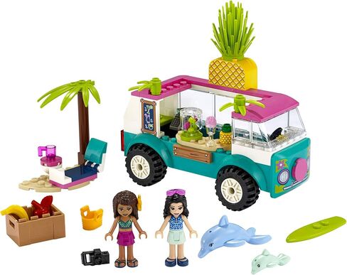 LEGO Friends Juice Truck Truck 41397 Building Kit; Kids Food Truck Featuring Friends Emma Mini-Doll Figure, New 2020 (103 Pieces) in Saudi Arabia