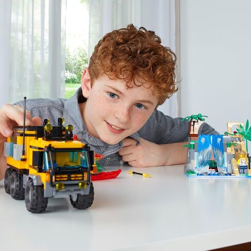 LEGO City Jungle Explorers Jungle Mobile Lab 60160 Building Kit (426 Piece) in Saudi Arabia