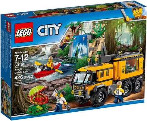 LEGO City Jungle Explorers Jungle Mobile Lab 60160 Building Kit (426 Piece) in Saudi Arabia