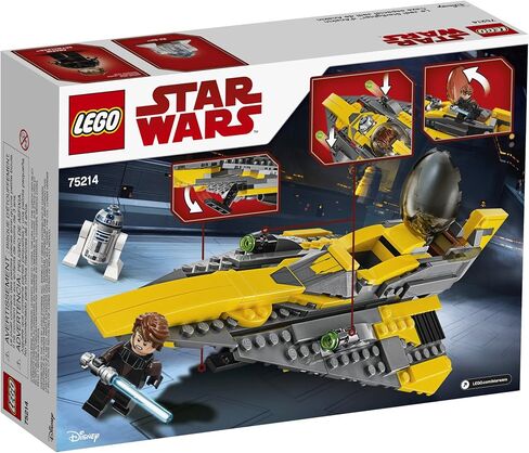 LEGO Star Wars: The Clone Wars Anakin's Jedi Starfighter 75214 Building Kit (247 Pieces) in Saudi Arabia