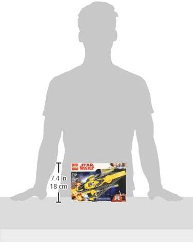 LEGO Star Wars: The Clone Wars Anakin's Jedi Starfighter 75214 Building Kit (247 Pieces) in Saudi Arabia